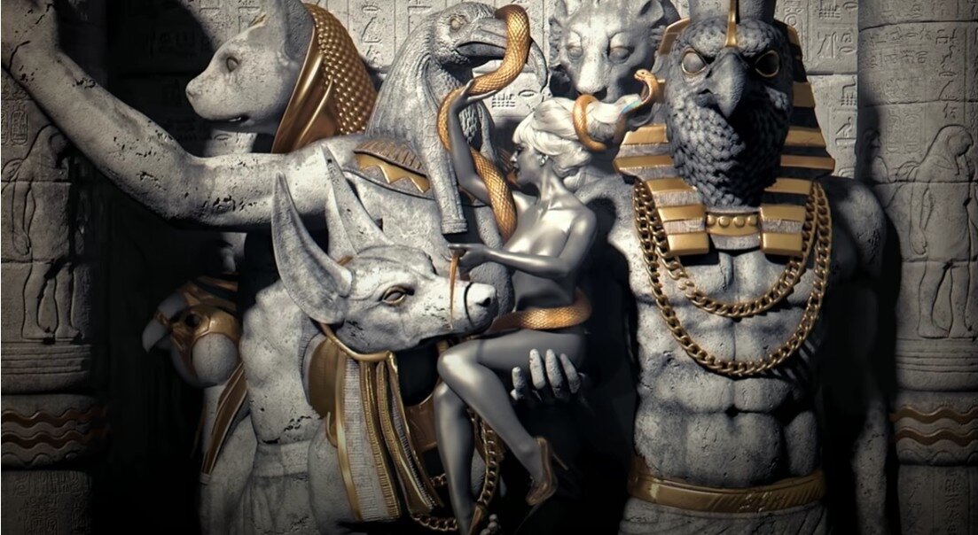    Американскую певицу Кэти Перри много раз обвиняли в «эксплуатации» чужой культуры, например, японской и древнеегипетской. Ее даже называли худшим «культурным апроприатором» в поп-музыке. В интервью 2017 года она извинилась за свои образы и сказала, что уже занимается самообразованием.Katy Perry - Dark Horse (Official) / YouTube