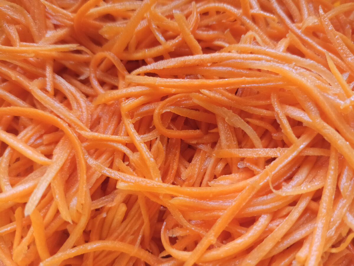 Морковь для салата