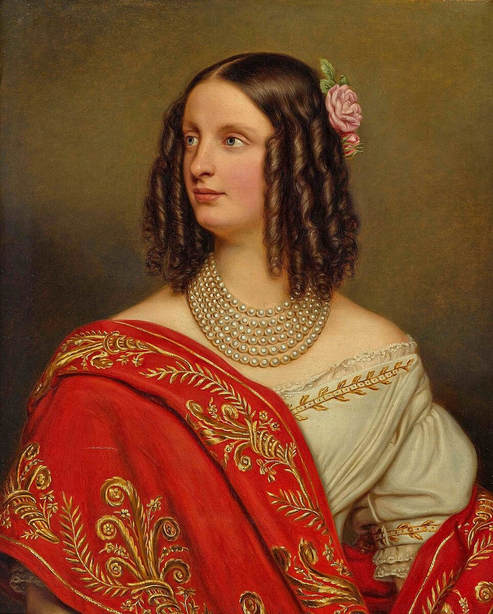 Auguste Ferdinande von Österreich. 1845 год. 