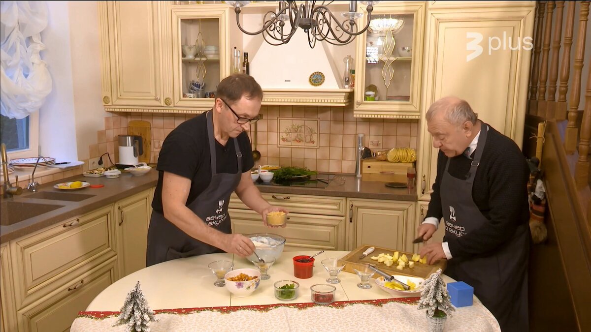 В передаче «Вечер со вкусом». Фото из личного архива Андрея Седышева