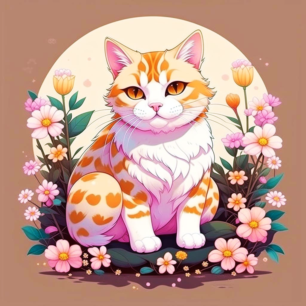 Коты рисунки