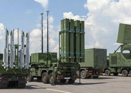    Германия за неделю поставила Украине две ПВО IRIS-T SLS