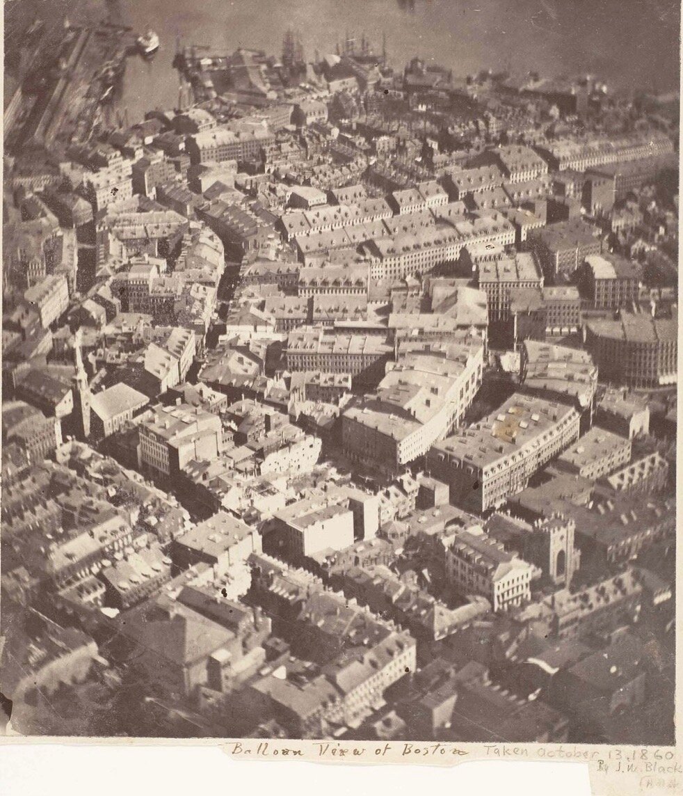 Одна из самых первых фотографий Джеймса Уоллеса Блэка. Бостон, 1860 год
