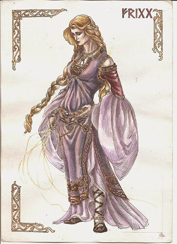 Фригг Жена Оодина.