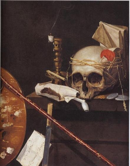 Sébastien Bonnecroy. Vanitas. 1641
