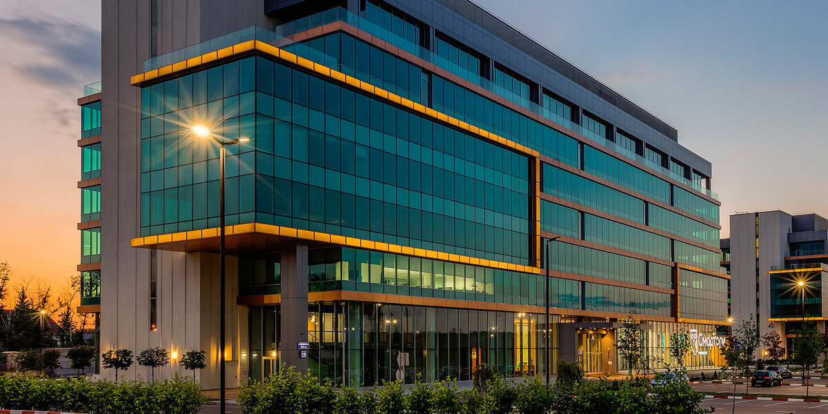 Бизнес-парк «К2» стал первым в России проектом, получившим оценку Excellent по стандартам «зелёного строительства» BREEAM 
© Фото с сайта k2bp.ru