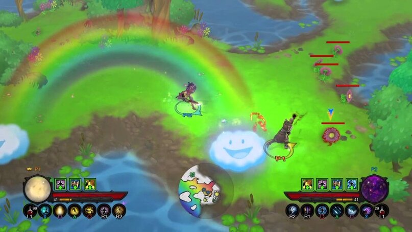 Видимо, именно так выглядят современные игры от Blizzard в глазах хейтеров. На самом деле тут уровень-пасхалка всего лишь