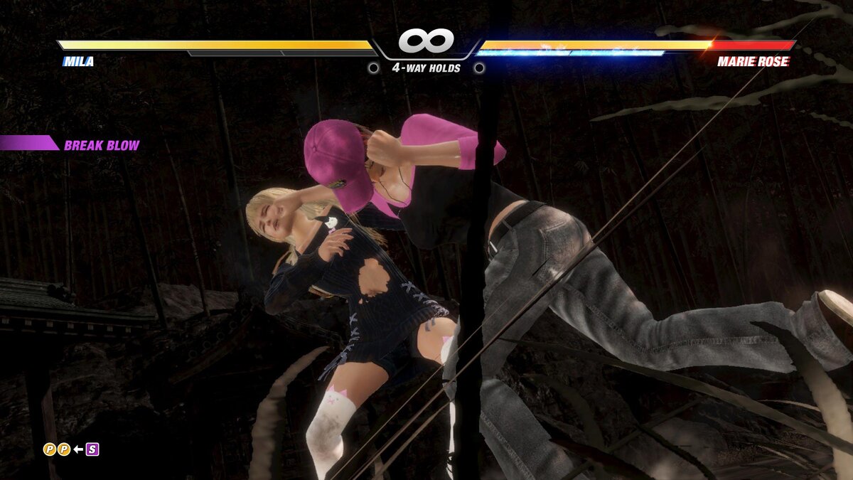 Мила пробивает Марию Роуз в Dead or Alive 6 / Koei Tecmo Games