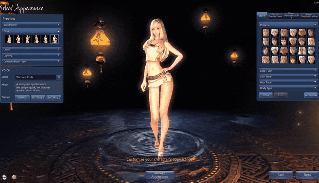 Blade and Soul – кастомизация персонажа