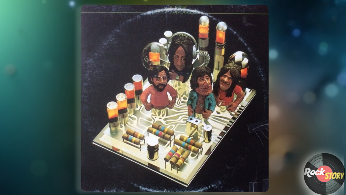 На фотографии обложка единственного альбома Automatic Fine Tuning группы A. F. T.