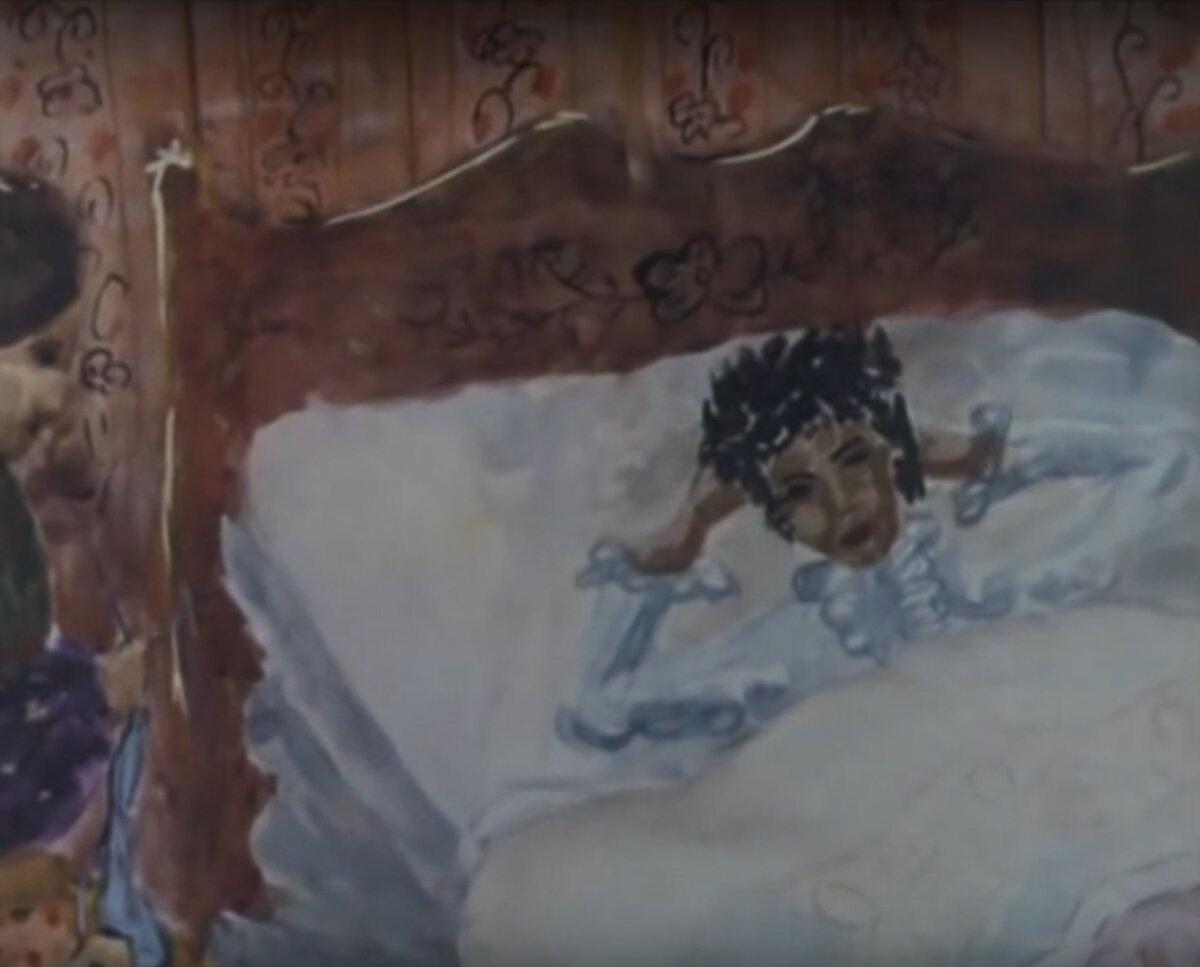 Кадр из мультфильма "Чудесный день". Союзмультфильм, 1977. Режиссер А.Хржановский, авторы сценария А.Хржановский, Э.Успенский, композитор В.Мартынов 