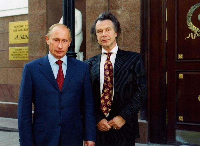 С президентом России В.В.Путиным