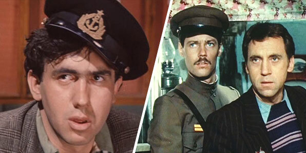 Владимир Высоцкий, Владимир Конкин и Станислав Садальский в фильме "Место встречи изменить нельзя"