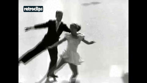 Пауль Фалк и Риа Брант в 1950 году.