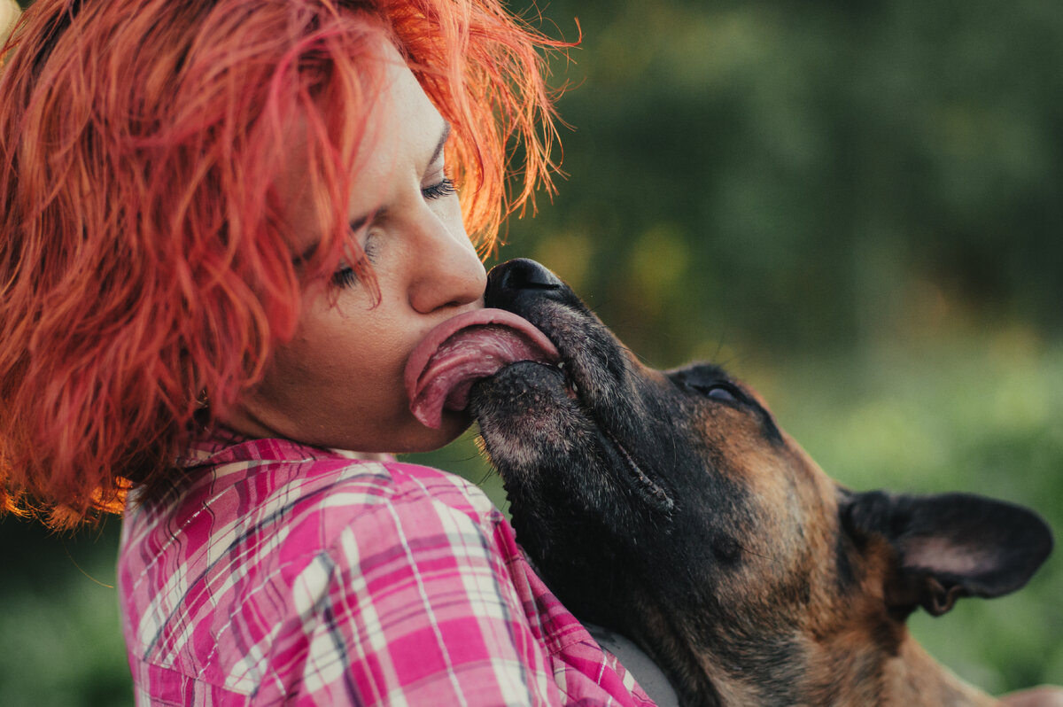 Тигра из Грациано и я. Фото Анны Летфурахмановой. Из личного архива