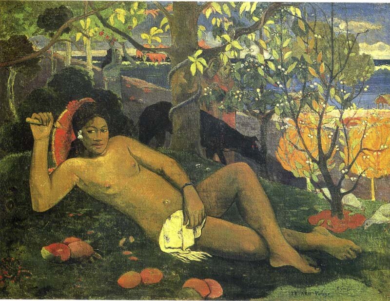 Гоген. Жена короля. 1896