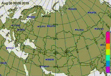 
Радиоактивное облако накрыло Украину: карта