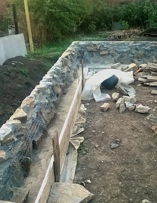 Монтаж опалубки