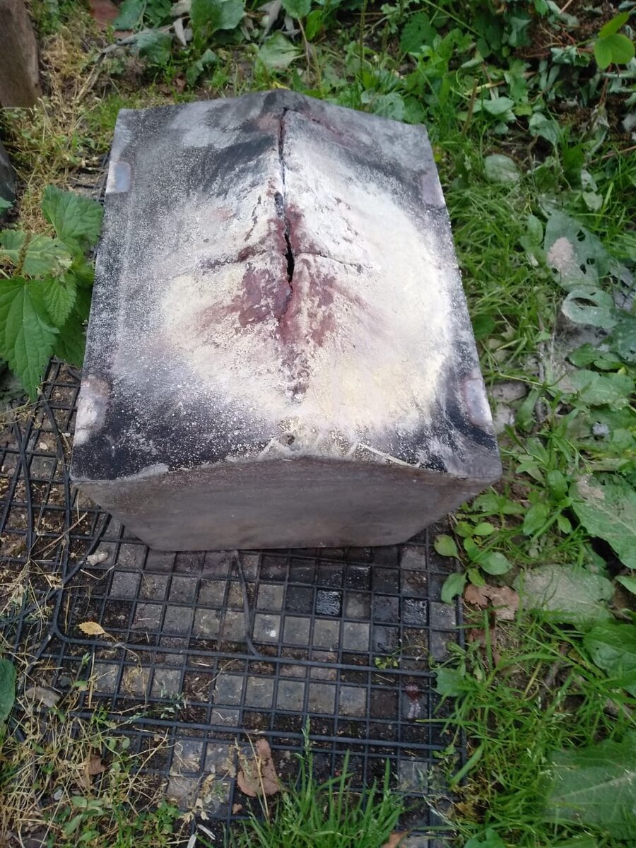 Чугунная печь. 