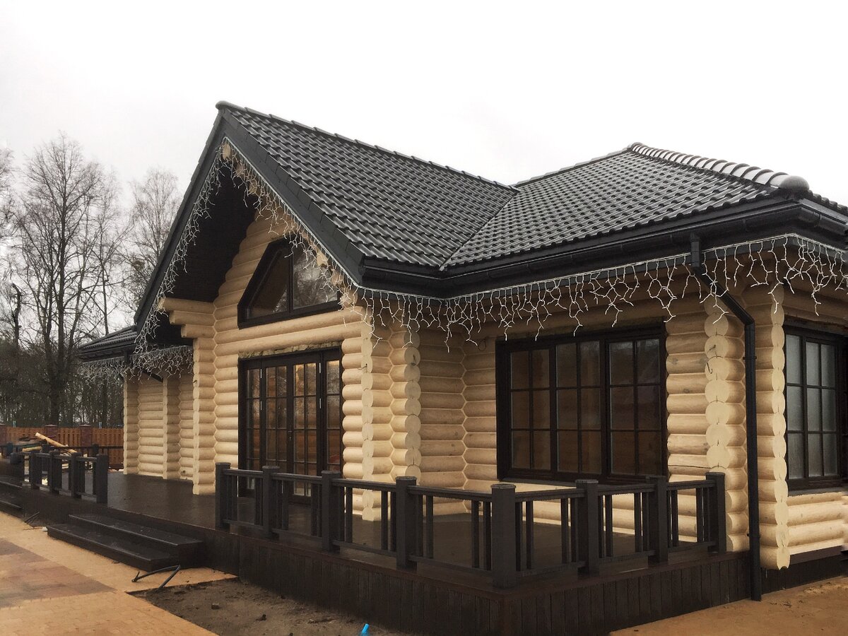 Строительство домов из оцилиндрованного бревна в Ростове-на-Дону