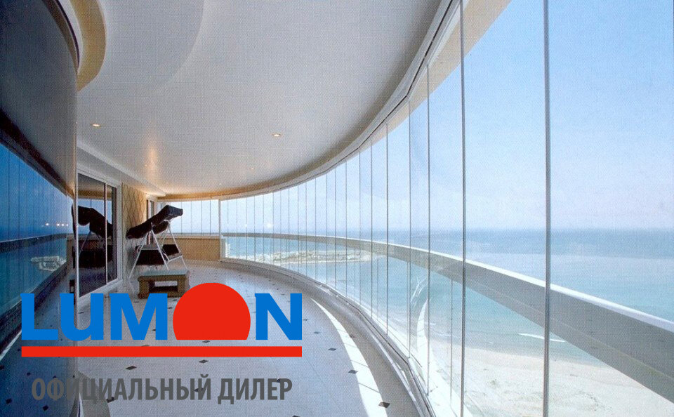 Первый опыт - остекление Lumon "в пол" в Испании