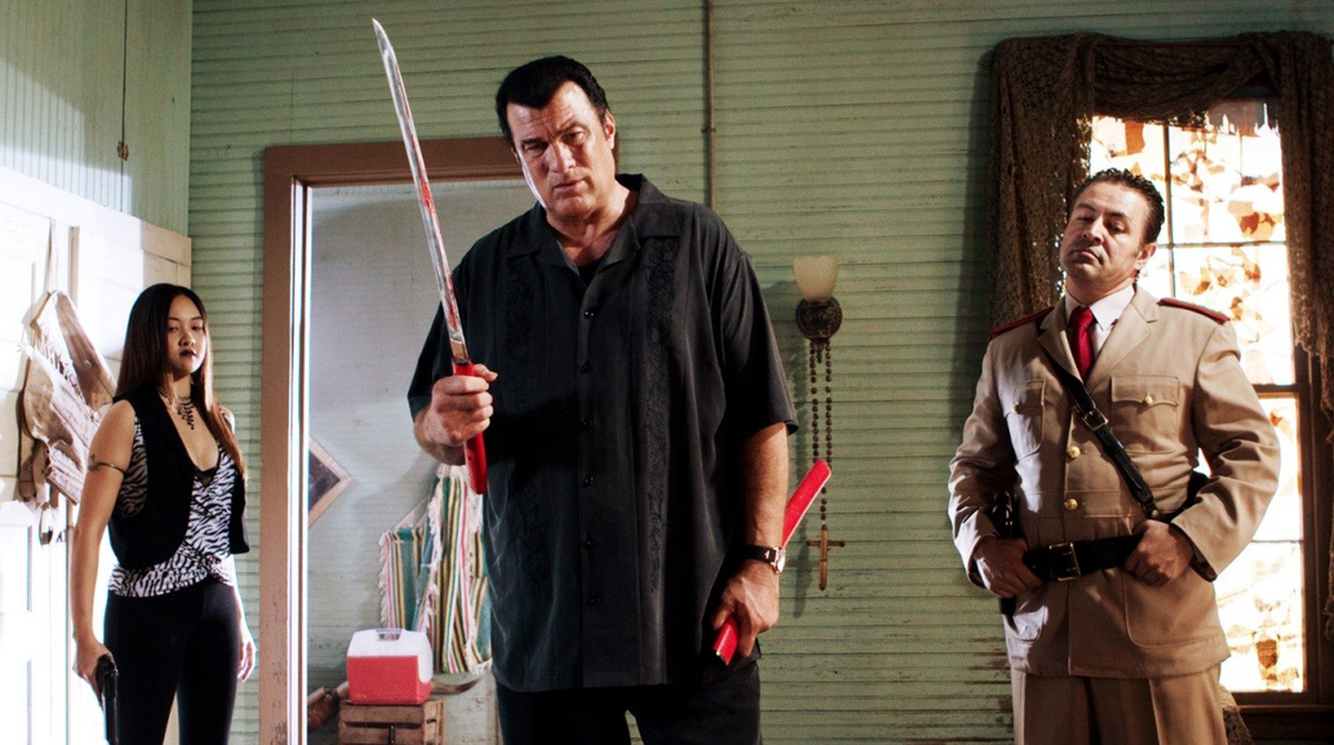 кадр из фильма "Мачете"