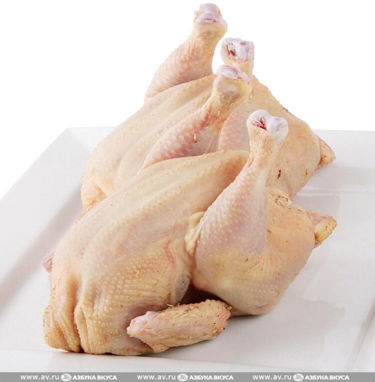 Две куриные тушки, просто для наглядности.