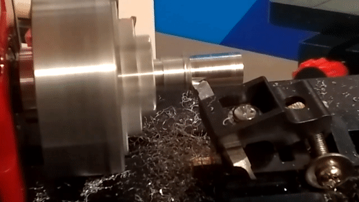 Точим алюминий на министаночке