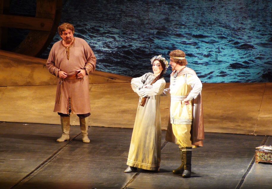 Сцена из оперы "Русалка". Нижегородский государственный академический театр оперы и балета им. А.С.Пушкина