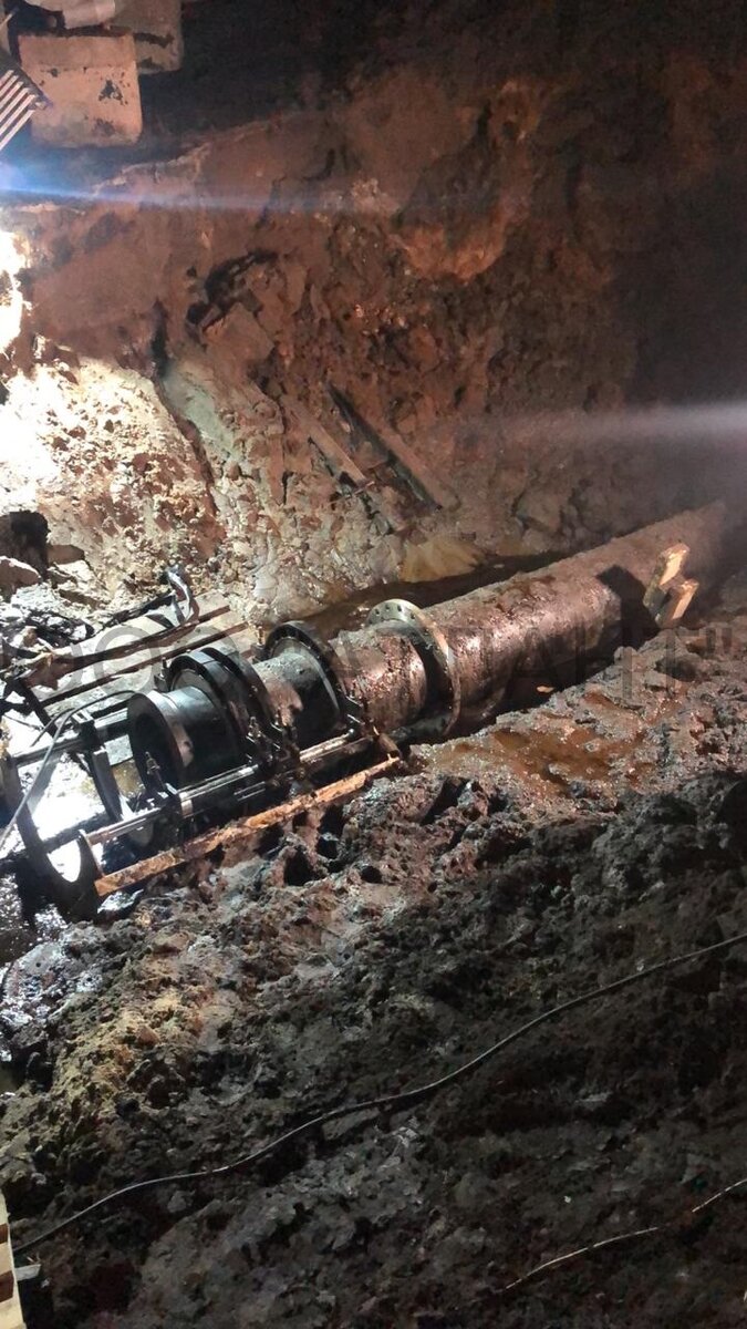 Фото 2. Устранение аварии: d 500 sdr 11.