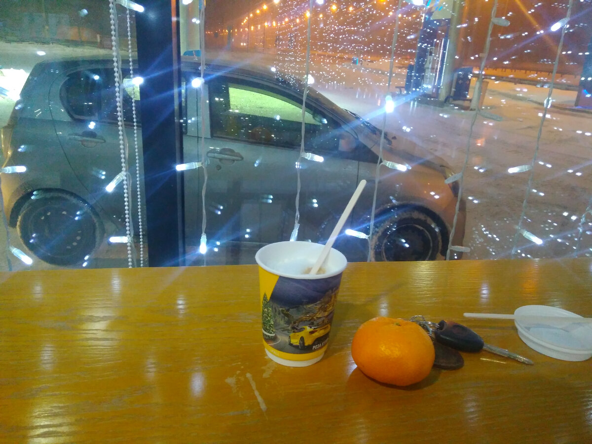 АЗС трасса М5, где-то под Самарой 