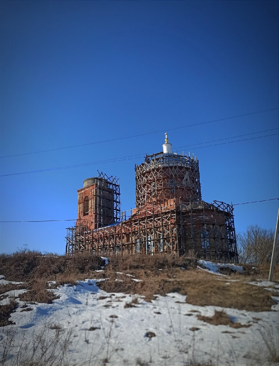 Храм Благовещения Пресвятой Богородицы с. Альшань, построенный в 1844 году