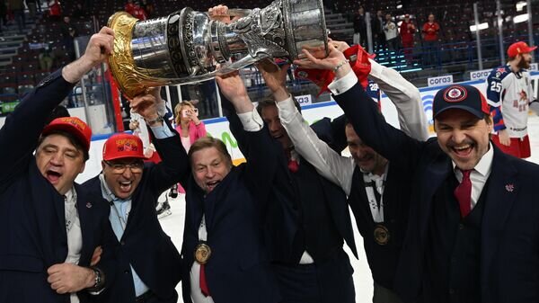    Хоккей. КХЛ. Финальная серия. Матч "Металлург" - ЦСКА© РИА Новости / Григорий Сысоев