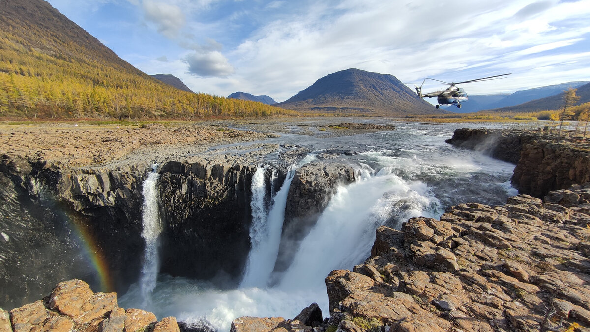 Плато Путорана пещеры