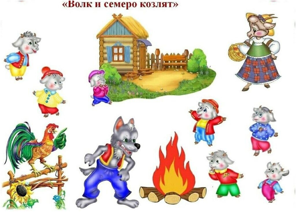 Игра кто лишний в картинках по сказкам