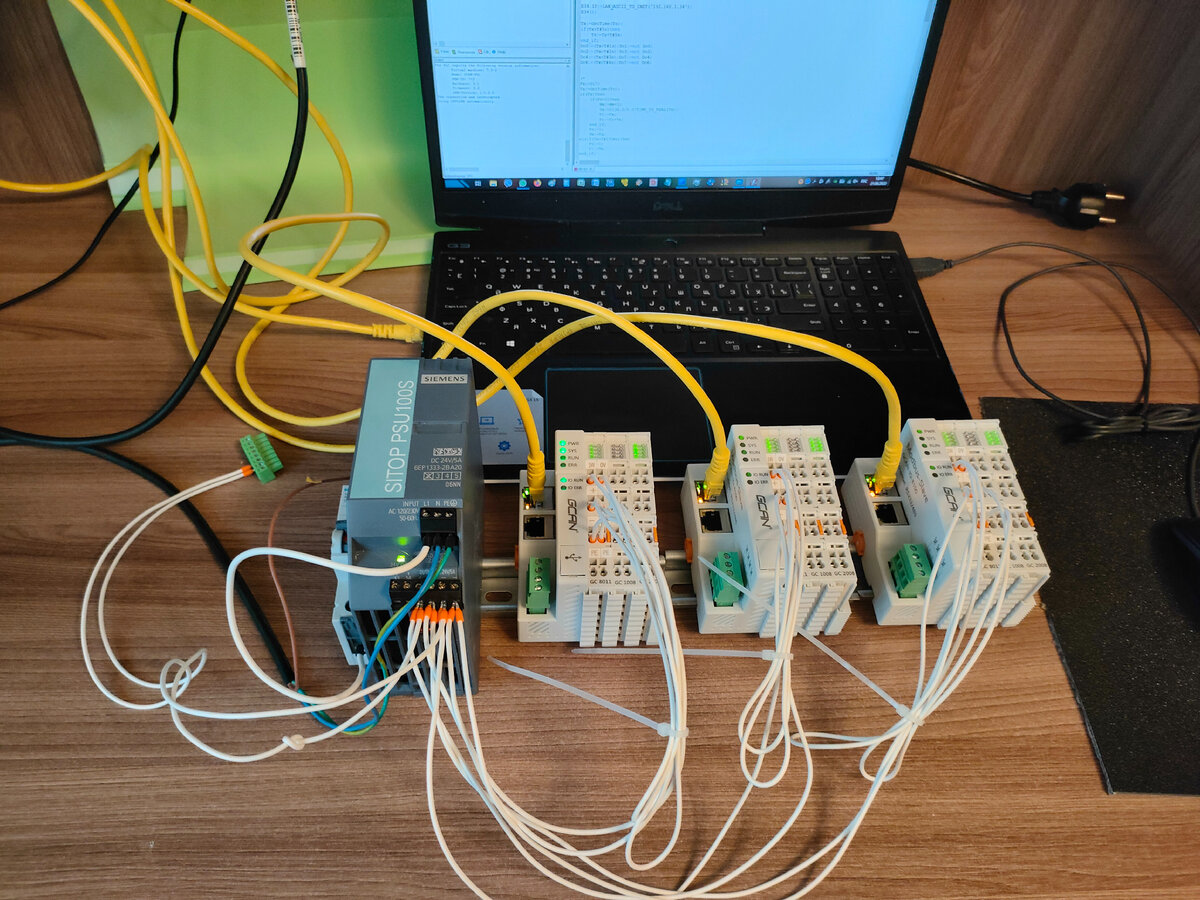 Тесты нового ПЛК