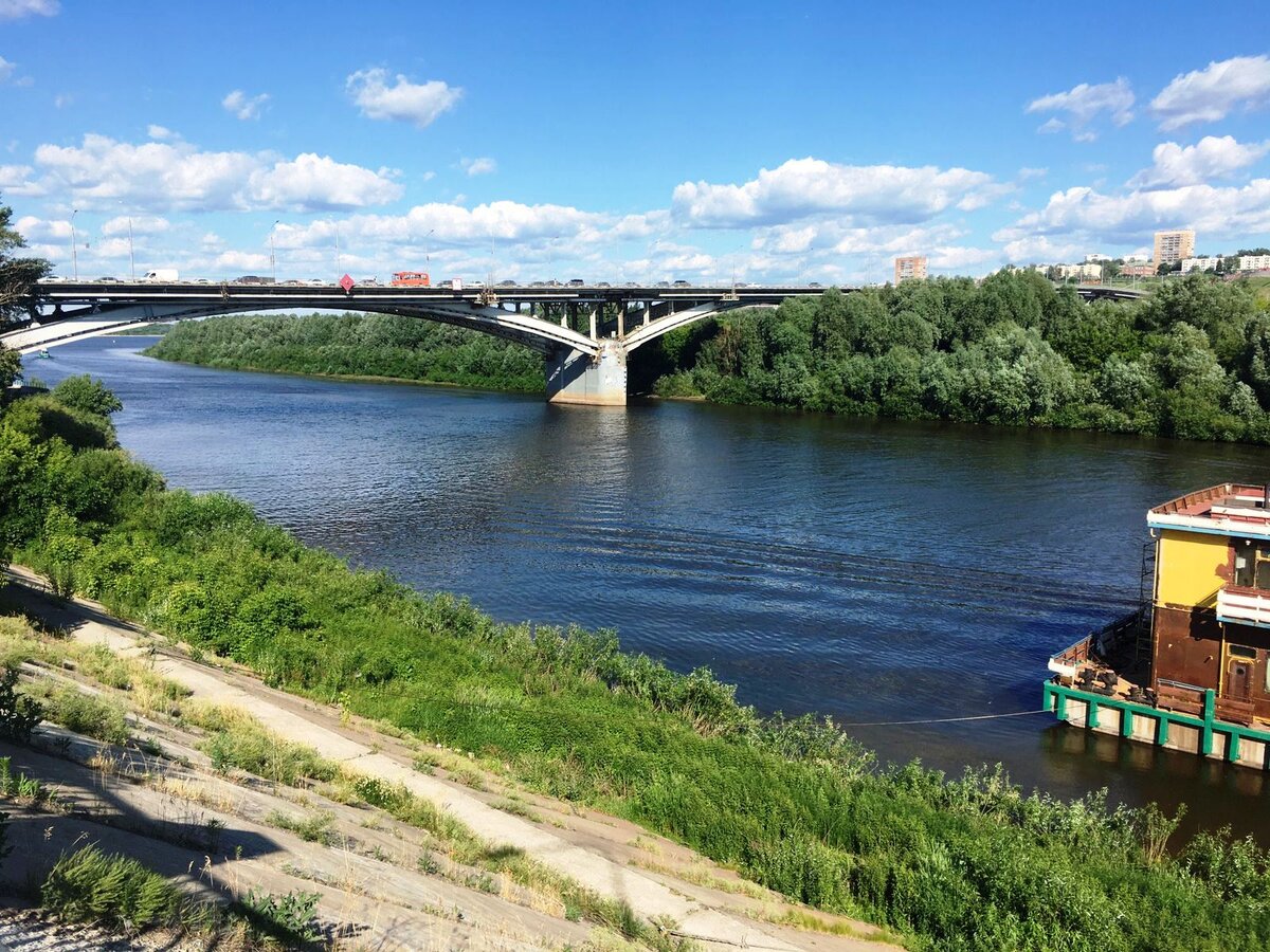 Озеры мост через оку