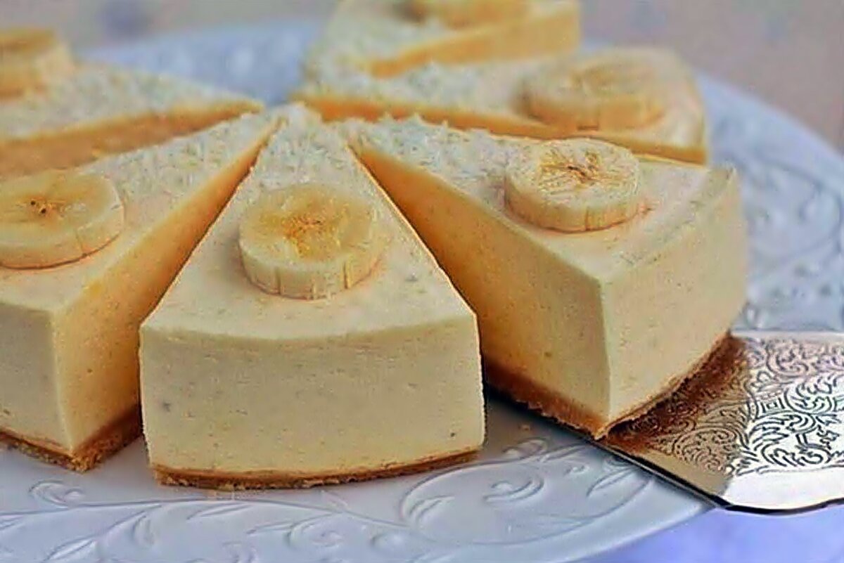 Творожный чизкейк из печенья и творога
