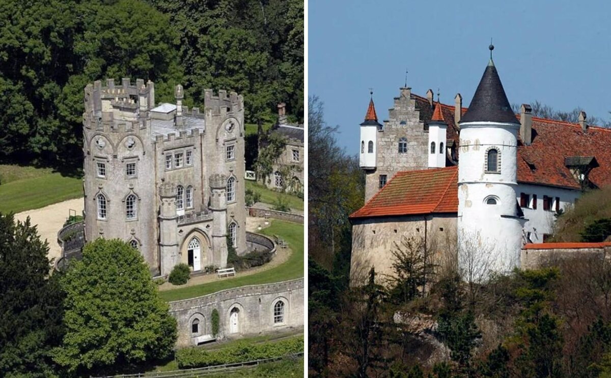 Замок Найдштайн и замок Мидфорд