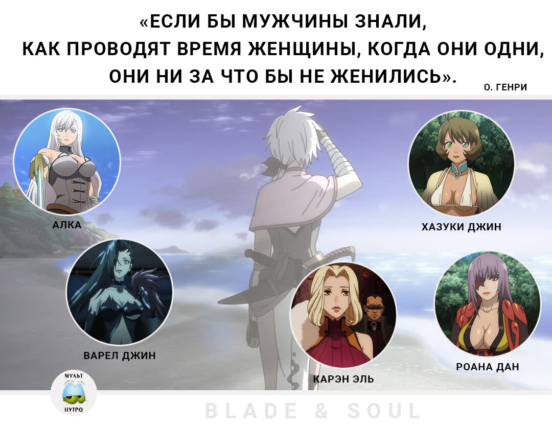 (Аниме «Клинок и душа») 