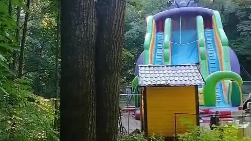 Красногорск | Надувная горка в Красногорске в городском парке для детей ...