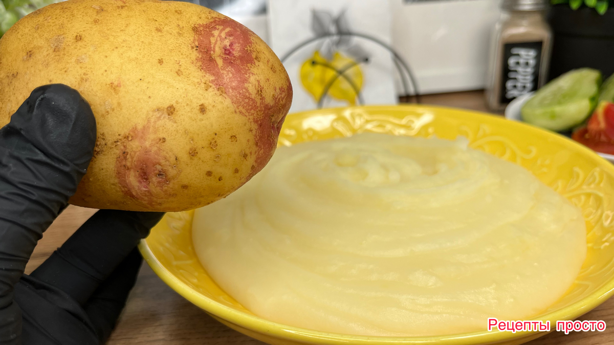 Вот, такую картошку беру, чтобы приготовить вкусное картофельное пюре.