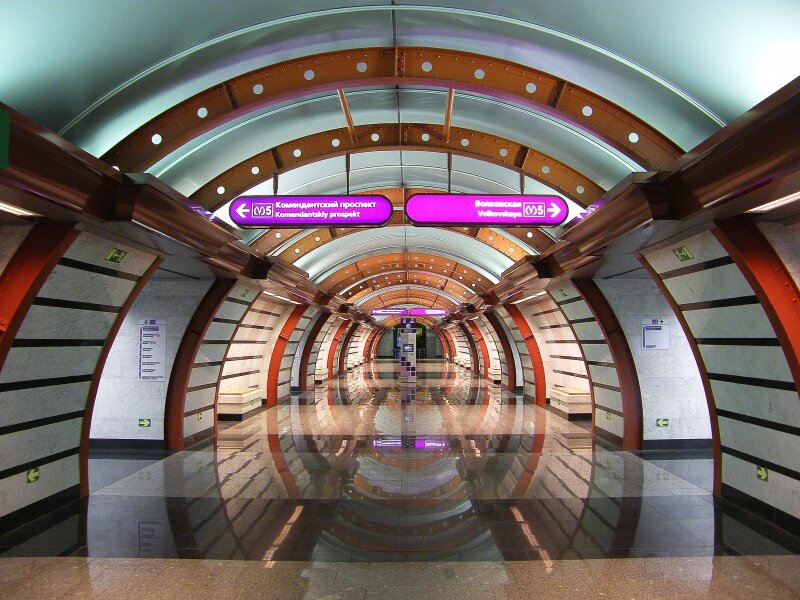 Станции питерского метро