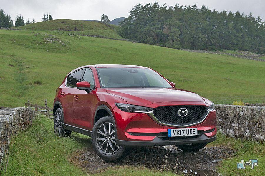 1место: Mazda CX-5 на тест-драйве в Шотландии