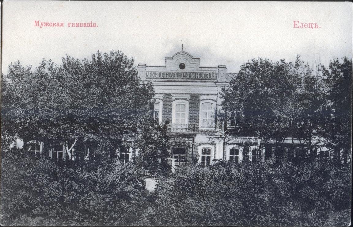 Мужская гимназия в Ельце