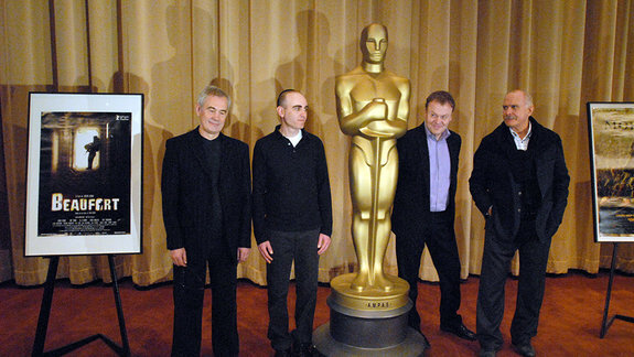 
Сергей Бодров, Йосеф Сидар, Штефан Рузовицки и Никита Михалков / Фото: Getty Images