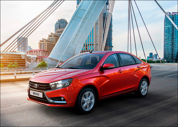 Lada Vesta. Фото пресс-службы компании “АвтоВАЗ”