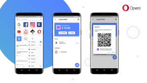 Бета-версия приложения в настоящее время поддерживает только ETH, ERC-20 и коллекционные предметы в формате ERC-721 (которые он автоматически представляет пользователю). Тем не менее, разработчики планируют добавить в будущем поддержку других криптовалют, после того, как проверят реакцию сообщества на это нововведение. Криптокошелек от Opera также имеет встроенную поддержку API Ethereum Web3, что, согласно задумке разработчиков, должно стимулировать создание децентрализованных приложений (dapps).