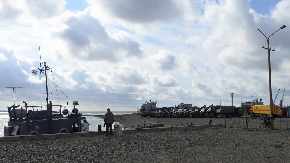 Часть  техники прибывшей для рекультивации военных сооружений 