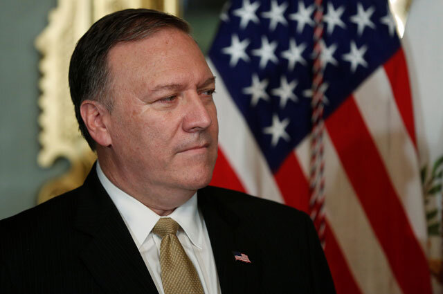 Государственный секретарь США Майк Помпео